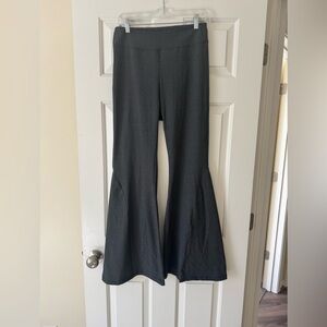 Grey Flared Pants